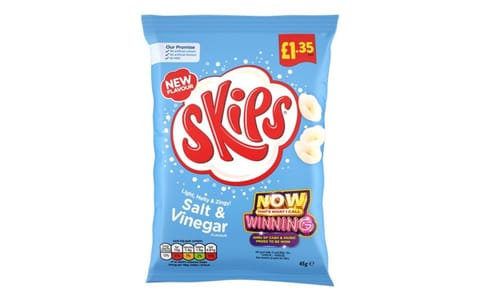 KP Snacks reintroduces Skips Salt & Vinegar in PMP format, tapping into nostalgia and value-driven snacking trends KP Snacks reintroduces Skips Salt & Vinegar in PMP format, tapping into nostalgia and value-driven snacking trends