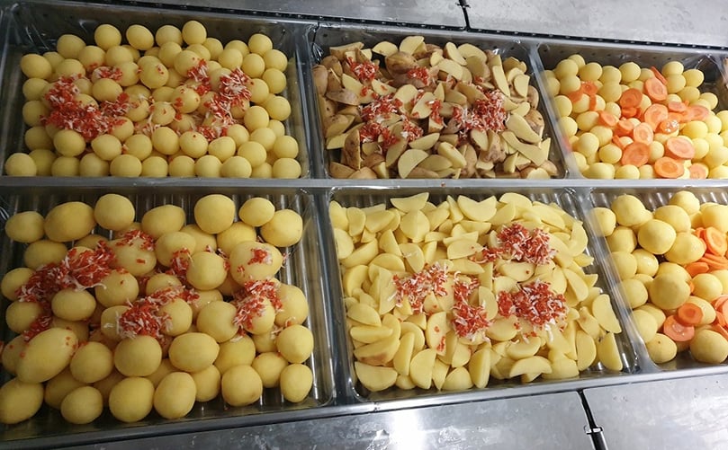 The plant is capable of producing a wide range of different product variations. The plant is capable of producing a wide range of different product variations.