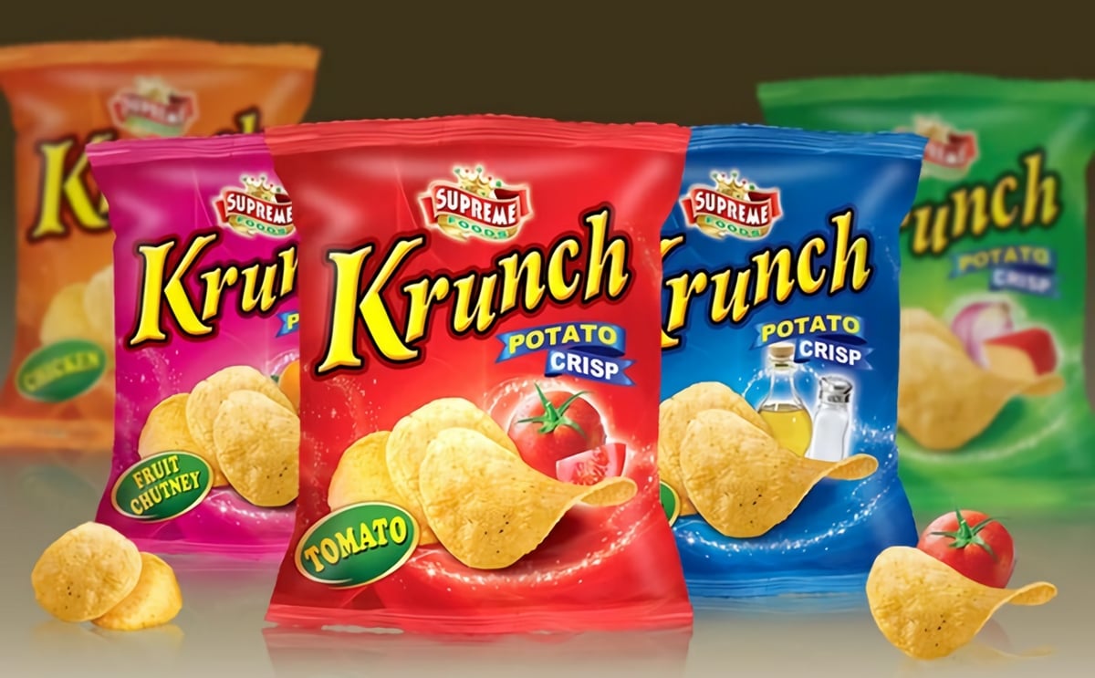 Krunch potato chips has to change logo and packaging after complaint by Simba Krunch potato chips has to change logo and packaging after complaint by Simba