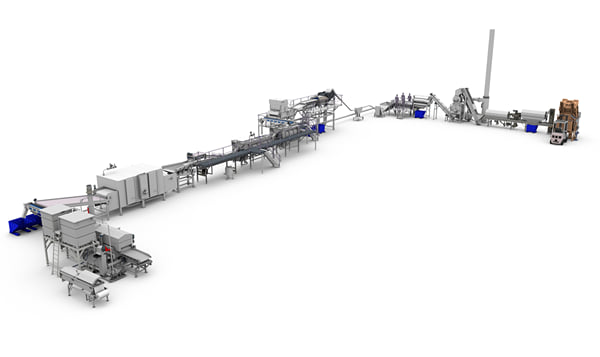 Kuipers French Fries Processing Line Kuipers French Fries Processing Line