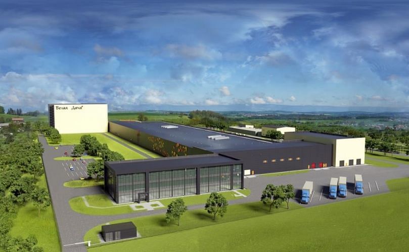 Artist rendering of the Lipetsk potato processing plant