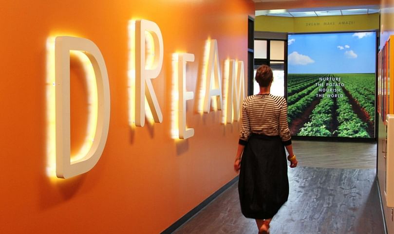 Interior view of Lamb Weston's Innovation Center in Richland, Washington