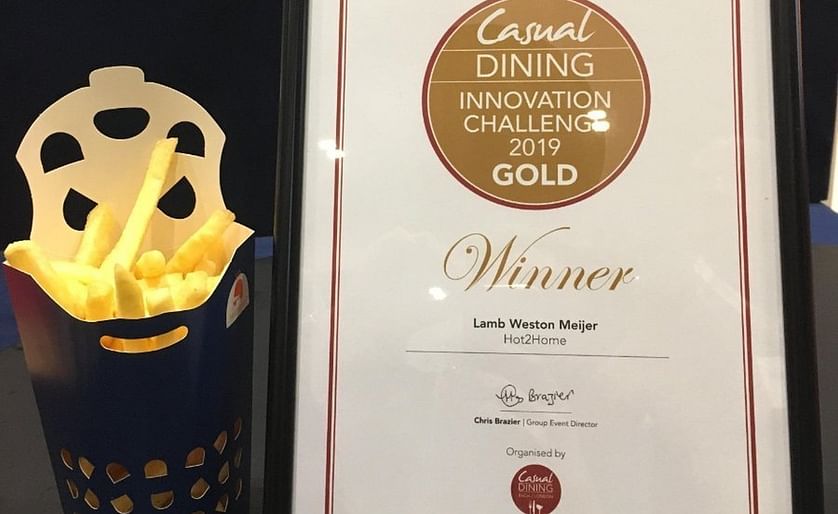 Lamb Weston Hot2Home™ fries picked up a Gold Award at the Casual Dining Show’s Innovation Challenge.