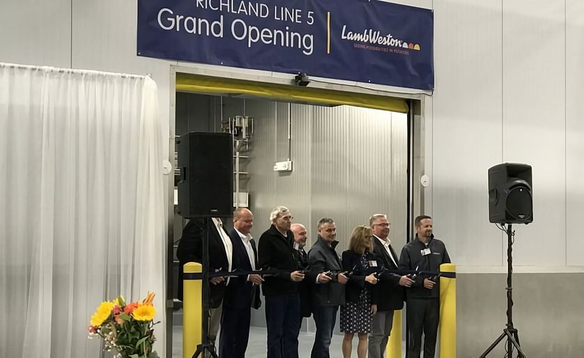 Lamb Weston Holdings, Inc. joined with community and civic leaders today to celebrate the completed expansion of its potato processing plant in Richland, Washington. 