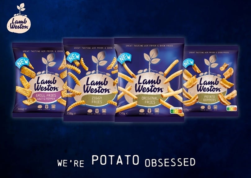 Lamb Weston’s new retail frozen fries range launched in Singapore, featuring Original, Grill, Ziggy, and Dippers, designed for oven and air-fryer cooking. Lamb Weston’s new retail frozen fries range launched in Singapore, featuring Original, Grill, Ziggy, and Dippers, designed for oven and air-fryer cooking.