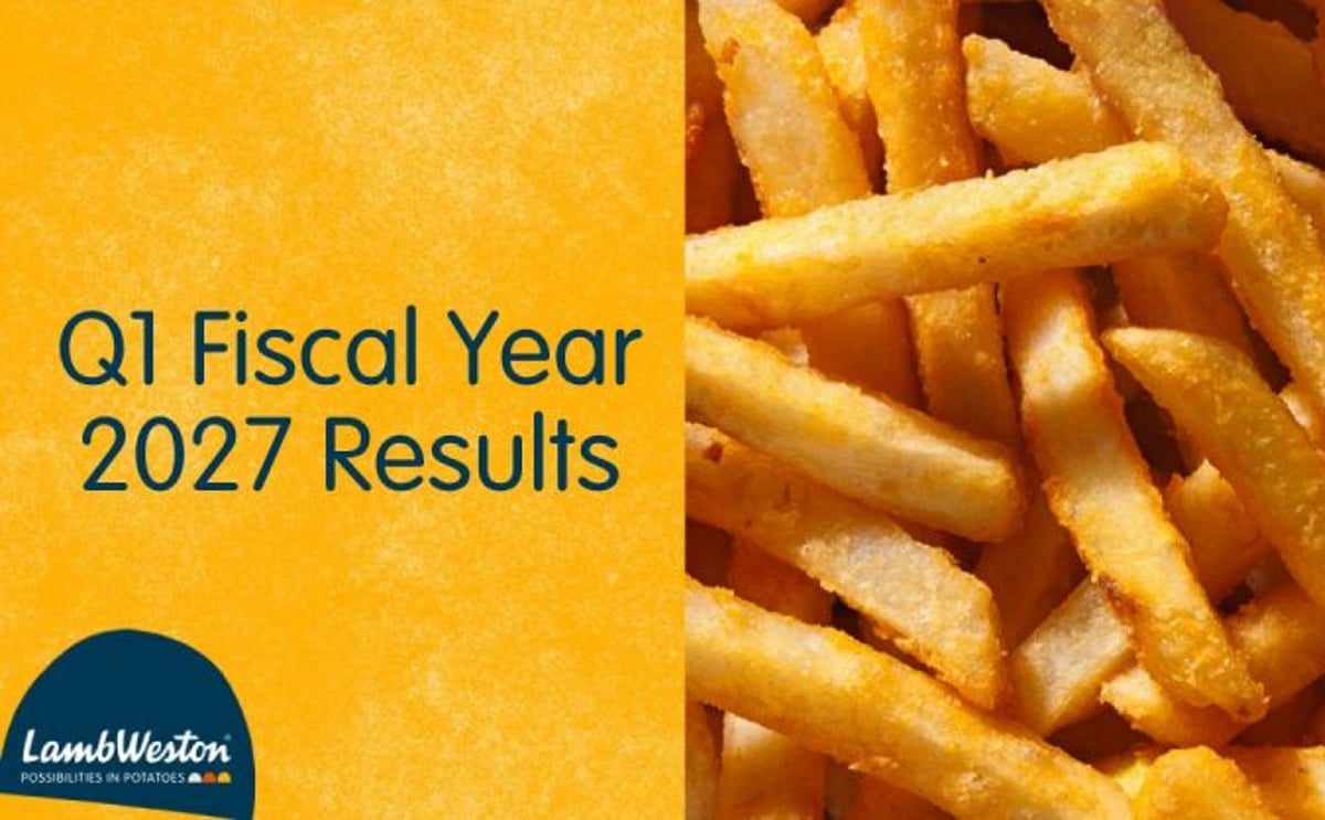 Lamb Weston reports first-quarter fiscal 2027 results and raises its full-year outlook for net sales, Adjusted EBITDA and Adjusted Diluted EPS. Lamb Weston reports first-quarter fiscal 2027 results and raises its full-year outlook for net sales, Adjusted EBITDA and Adjusted Diluted EPS.