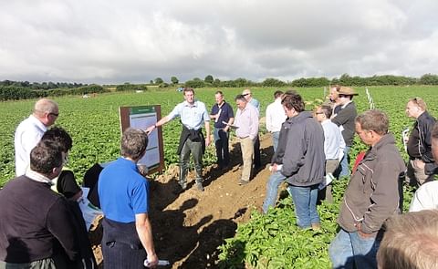 Lancashire potato grower opens his farm gates to share best practice Lancashire potato grower opens his farm gates to share best practice
