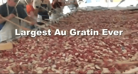 Largest potato gratin ever: Mount Vernon sets world record  