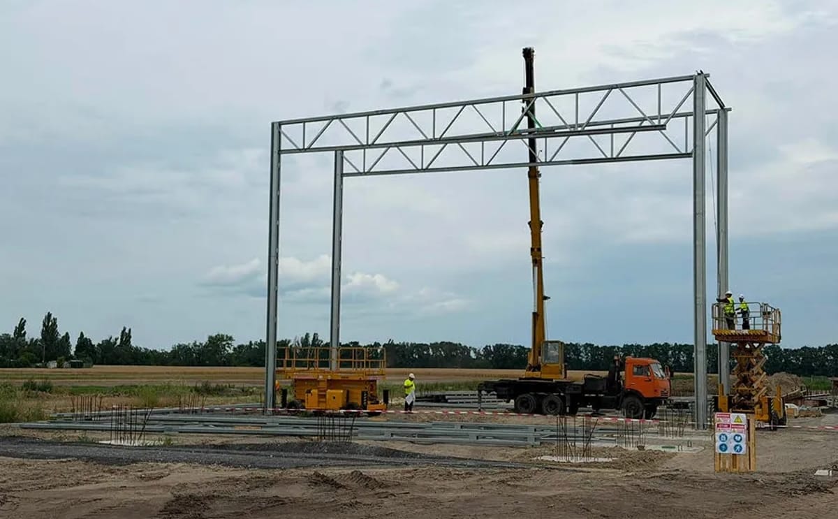 Construction begins on Ukraine's largest potato processing plant at the Biosens Industrial Park in Cherkasy region. Construction begins on Ukraine's largest potato processing plant at the Biosens Industrial Park in Cherkasy region.