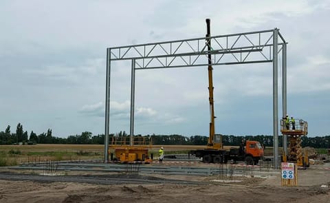 Construction begins on Ukraine's largest potato processing plant at the Biosens Industrial Park in Cherkasy region. Construction begins on Ukraine's largest potato processing plant at the Biosens Industrial Park in Cherkasy region.