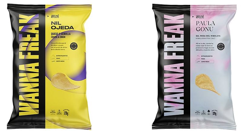 VIZZ y Wanna Freak se unen para lanzar la primera marca de patatas fritas creadas por influencers.