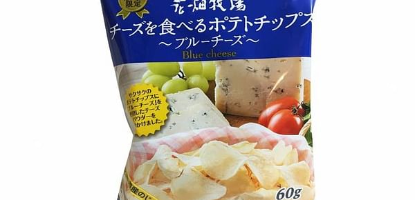 Japanese convenience store offers Hokkaido Blue Cheese flavored potato chips