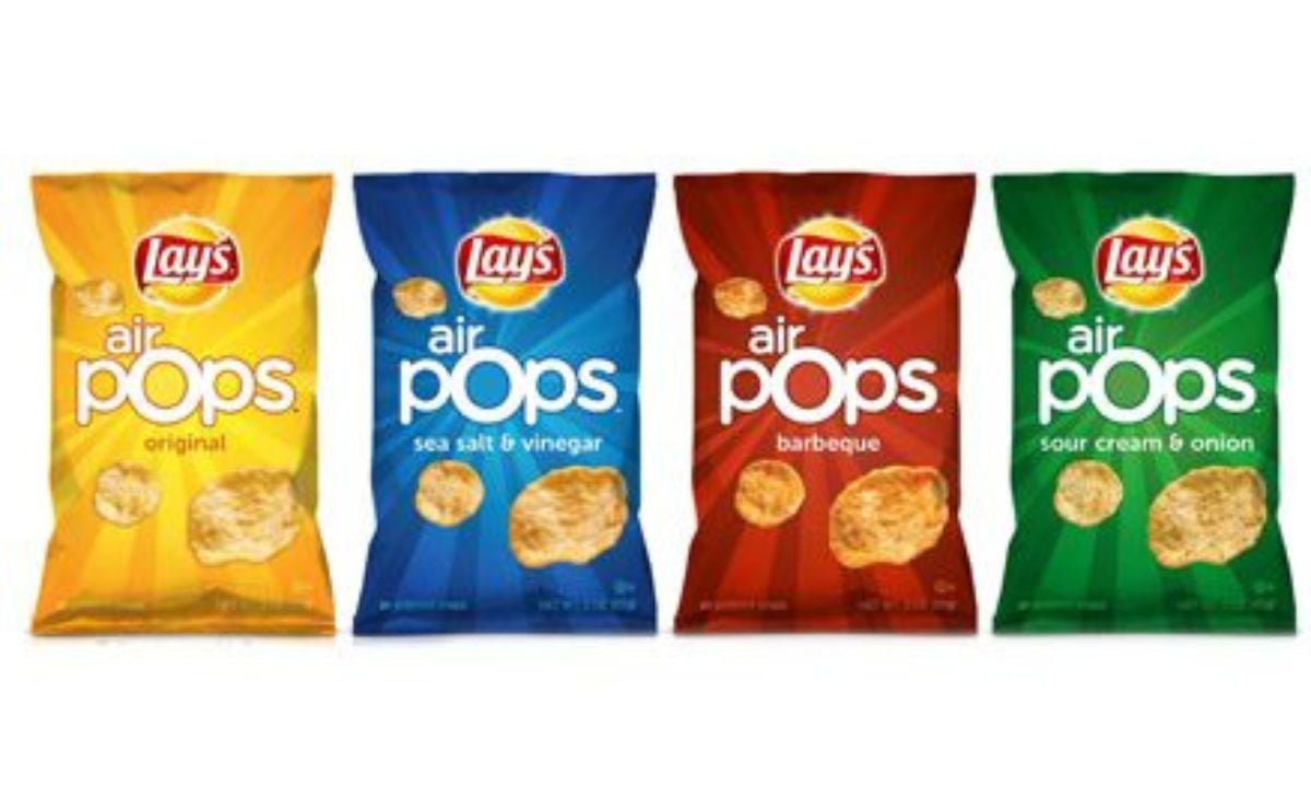 Lay's Air pOps, Original, Barbeque and Sour Cream & Onion Lay's Air pOps, Original, Barbeque and Sour Cream & Onion