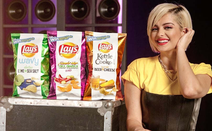Lay's 'Turn Up the Flavor' program is releasing three delicious limited-time flavors inspired by three beloved music genres – Pop, Hip Hop and Rock. Each flavor will exclusively unlock a new song from one of the most musically-diverse artists in the music industry, Bebe Rexha.