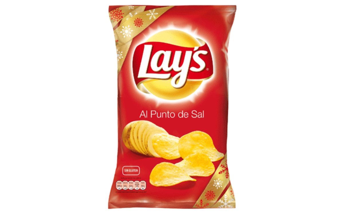 Muestra de producto que Lays lanzará en Navidad Muestra de producto que Lays lanzará en Navidad