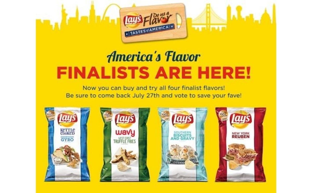 Lay's Potato Chips unveils 'Do Us A Flavor' Finalists Lay's Potato Chips unveils 'Do Us A Flavor' Finalists