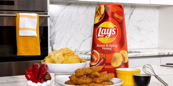 Lays New Sweet & Spicy Honey Flavored Potato Chips