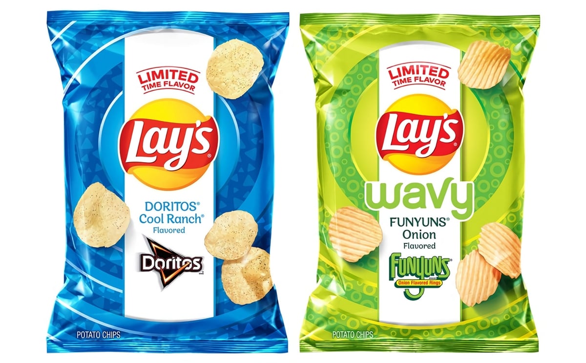 Lay's Releases Limited-Edition Flavor Swap Lineup Inspired By Doritos And Funyuns Lay's Releases Limited-Edition Flavor Swap Lineup Inspired By Doritos And Funyuns