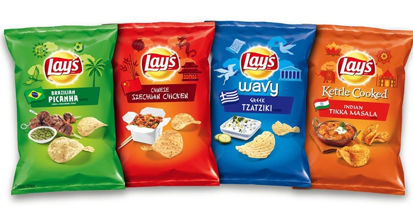 All four flavors: Brazilian Picanha, Chinese Schezuan Chicken, Greek Tzatziki, and Indian Tikka Masala