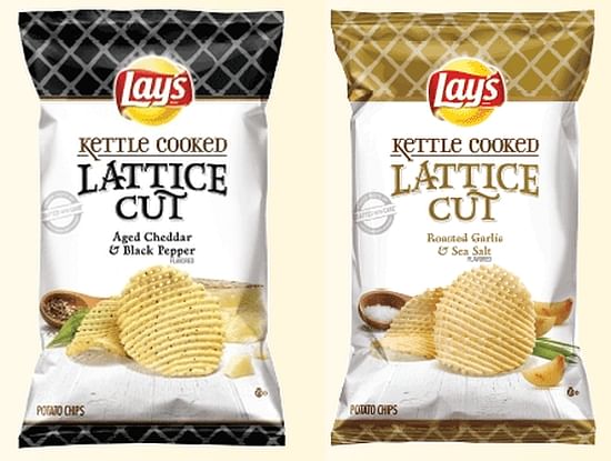 kettle cooked lattice chips
