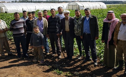 North Lebanon potato farmers protest imports from Egypt North Lebanon potato farmers protest imports from Egypt