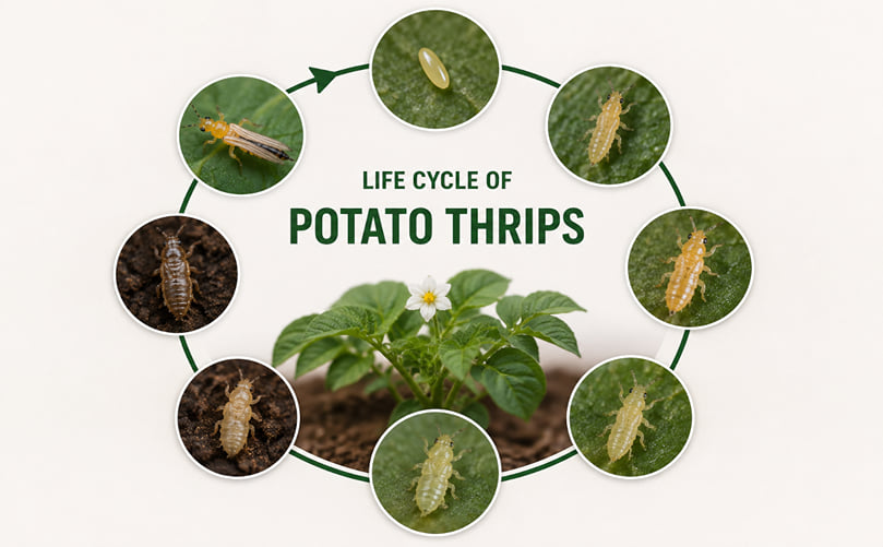 Potato Thrips: Egg to Adult Life Cycle