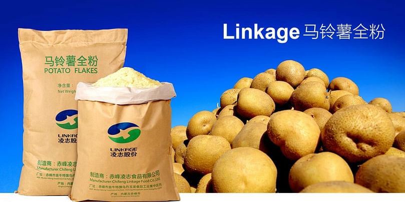Linkage potato flakes
