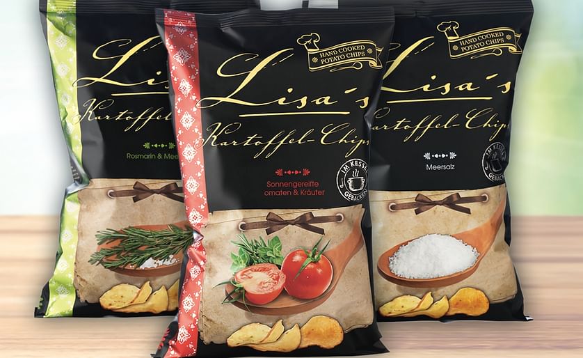 The family run manufacturer of Lisa's Chips (Aroma Snacks GmbH & CO KG) is based in the spectacular three corners region of Germany, near Lake Constance close to the borders of Austria and Switzerland. Two recently launched flavours ("Schweizer Alpenkreut