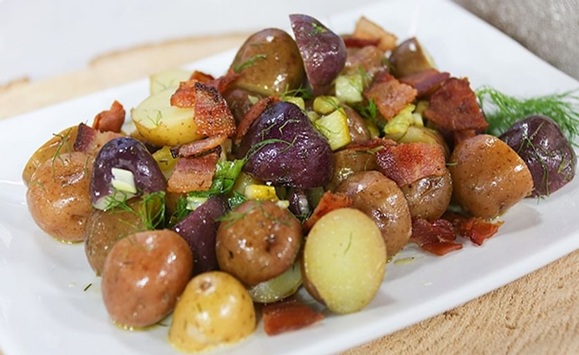 Chef Michael Bonacini from ‘MasterChef Canada’ shares delicious (little) potato recipes perfect for amping up your weekday dinners. 
