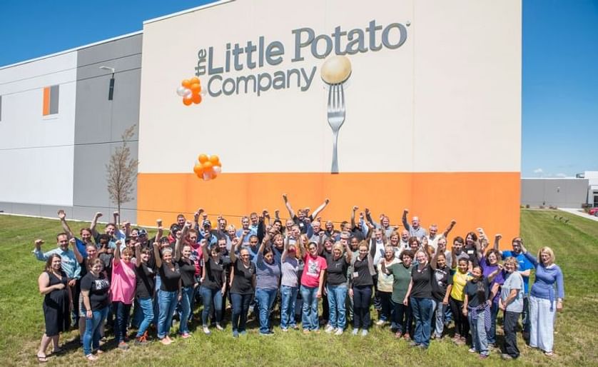 Celebrating the official grand opening of The Little Potato Company's US processing facility in DeForest, Wisconsin, July 27, 2017.