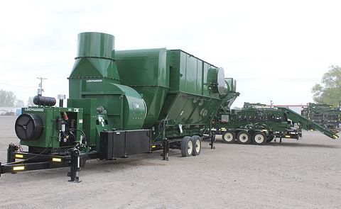 Lockwood's Separator ACS-8 cleans your potatoes with air. Lockwood's Separator ACS-8 cleans your potatoes with air.