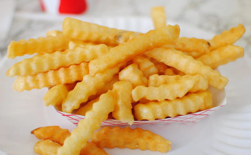 Crinkle fries bring a fresh twist to a classic favorite, with their wavy cut delivering extra crunch and an irresistible potato flavor Crinkle fries bring a fresh twist to a classic favorite, with their wavy cut delivering extra crunch and an irresistible potato flavor
