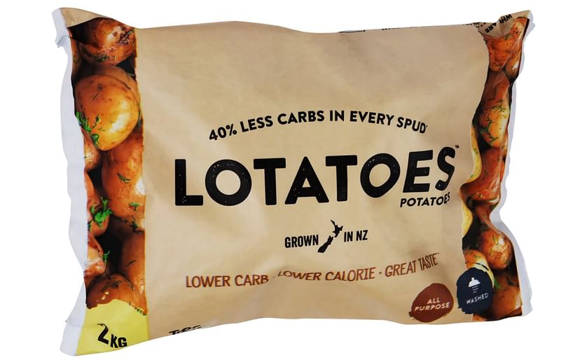 New Zealand Produce supplier T&amp;G introduces 'Lotatoes™', potatoes with 40% less carbs and less calories than other commonly available potato varieties (Rua and Agria).