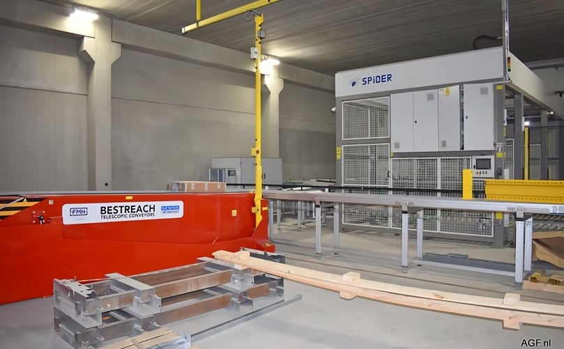 Automatic unloading system Automatic unloading system