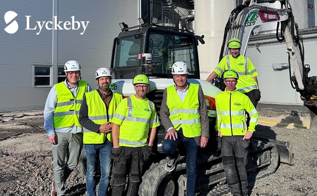 Lyckeby marks the groundbreaking of its new tank facility, bringing together company leaders and construction partners as work begins on the major expansion of modified potato starch capacity. Lyckeby marks the groundbreaking of its new tank facility, bringing together company leaders and construction partners as work begins on the major expansion of modified potato starch capacity.