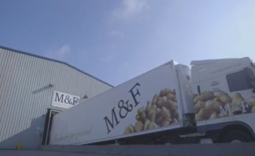 United Kingdom based Potato Processing company M&F produced fresh cut and peeled potato products and supplied these to companies who further process these potatoes into ready meals for the UK’s major supermarkets. 