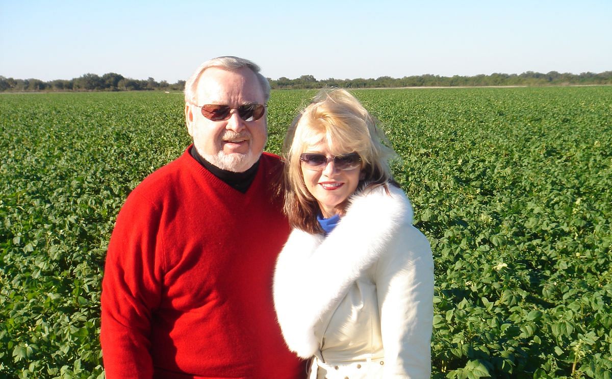 Arnold Mack with his wife Brenda Arnold Mack with his wife Brenda