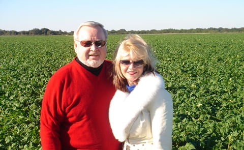 Arnold Mack with his wife Brenda Arnold Mack with his wife Brenda