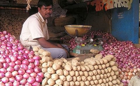 Blaming the federal government&nbsp;for the steep hike in prices of essential commodities, Chief Minister Mamata Banerjee of West Bengal alleged that the prices were rising as the Centre has snatched away the state's power.
