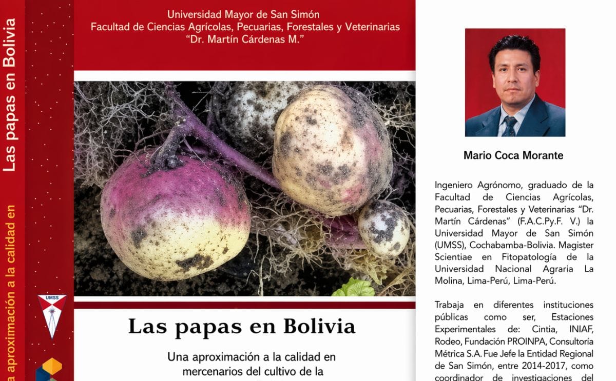 Caratula del libro "La papa en Bolivia" Caratula del libro "La papa en Bolivia"