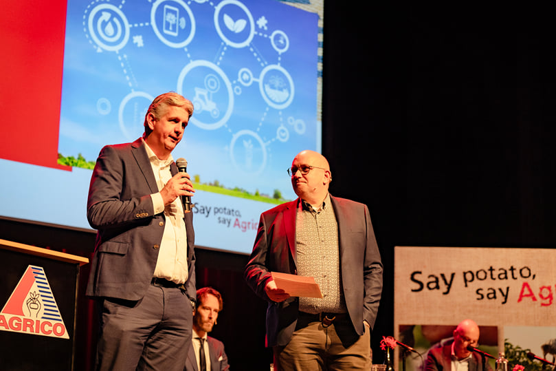 Mark Zuidhof COO and Adrie Vermeulen chairman of the supervisory board Mark Zuidhof COO and Adrie Vermeulen chairman of the supervisory board