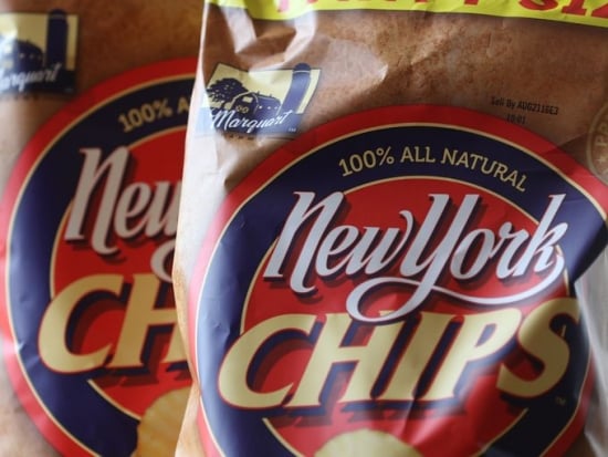 Marquart Bros Farming LLC launched their own potato chip brand, New York Chips, available exclusively in stores of Wegmans Food Markets Marquart Bros Farming LLC launched their own potato chip brand, New York Chips, available exclusively in stores of Wegmans Food Markets