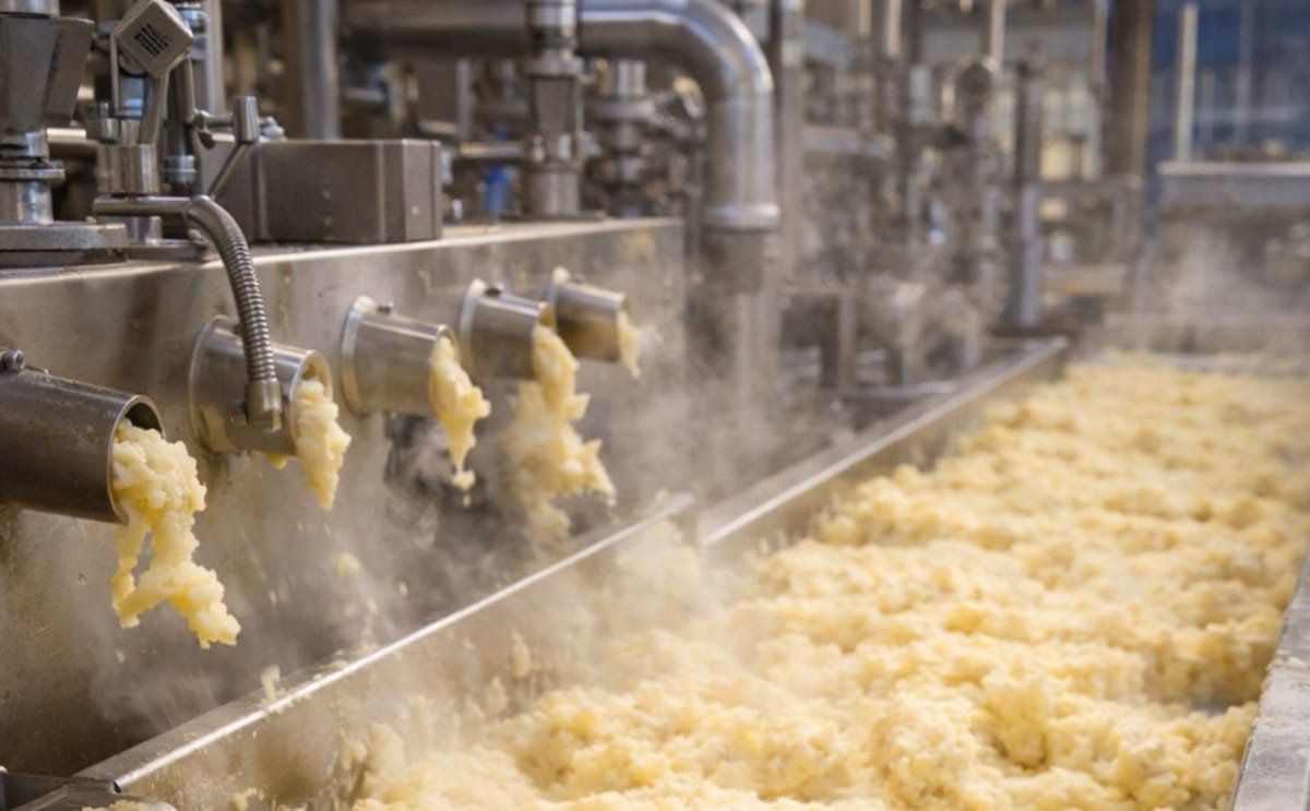LTTS Instant Mashed Potato Processing Plant – Engineering & EPCM Services
