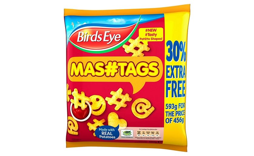 Birds Eye launches Mashtags: social media inspired potato shapes