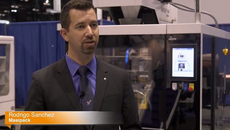 At PACK EXPO 2016 in Chicago, Masipack introduced their latest Ultra VS 300 VFFS Packaging Machine. Masipack’s Vice President, Rodrigo Sanchez explains Masipack’s capabilities and the benefits of its partnership with B&R Industrial Automation.