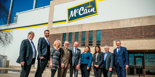 McCain Foods Portage la Prairie, Manitoba facility celebrated 40 years in business on April 15th with dignitaries joining McCain executives to officially open its new $10 million potato receiving area.