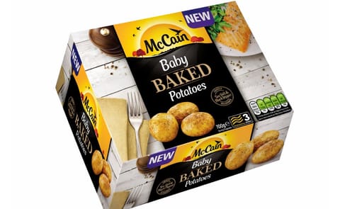 McCain launches baby baked potatoes in the United Kingdom McCain launches baby baked potatoes in the United Kingdom