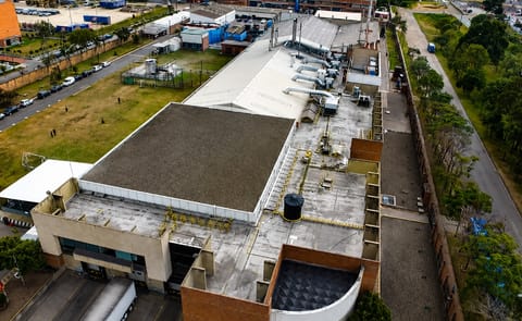 Aerial view of McCain's Congelagro facility in Bogotá, Colombia. McCain has achieved potato productivity levels about twice the national average despite challenges facing the country's agro-industrial sector Aerial view of McCain's Congelagro facility in Bogotá, Colombia. McCain has achieved potato productivity levels about twice the national average despite challenges facing the country's agro-industrial sector