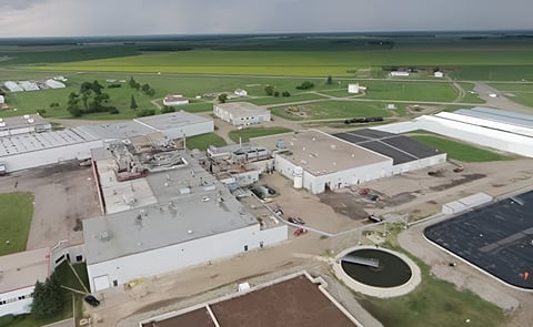 Aerial impression of the McCain Foods (Canada) potato processing plant in Carberry in July 2015 (Courtesy: Gordon Goldsborough) Aerial impression of the McCain Foods (Canada) potato processing plant in Carberry in July 2015 (Courtesy: Gordon Goldsborough)