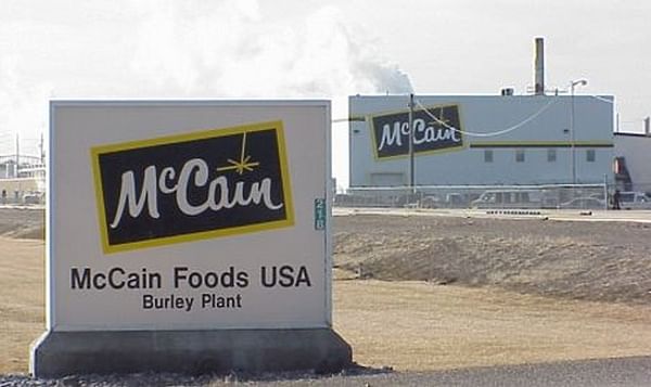  McCain Foods USA Burley plant
